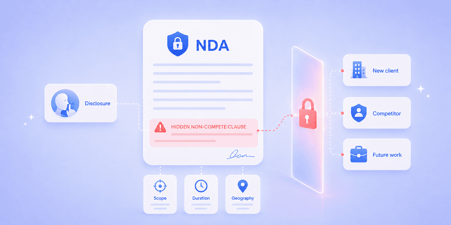 Can an NDA stop you working for competitors in the UK?
